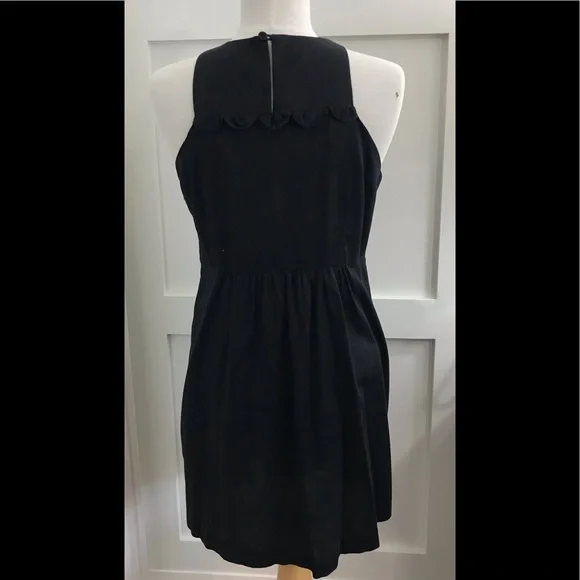 HOSS INTROPIA Designed in Spain, Ruffled Tuxedo front Dress / Tunic in Black - Picture 5 of 11